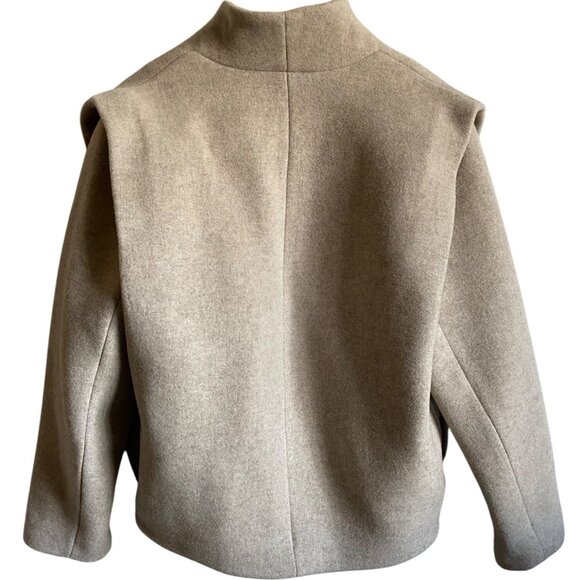 Isabel Marant Drogo Jacket Size 34 | US Size 2 Sand Wool - Picture 3 of 16
